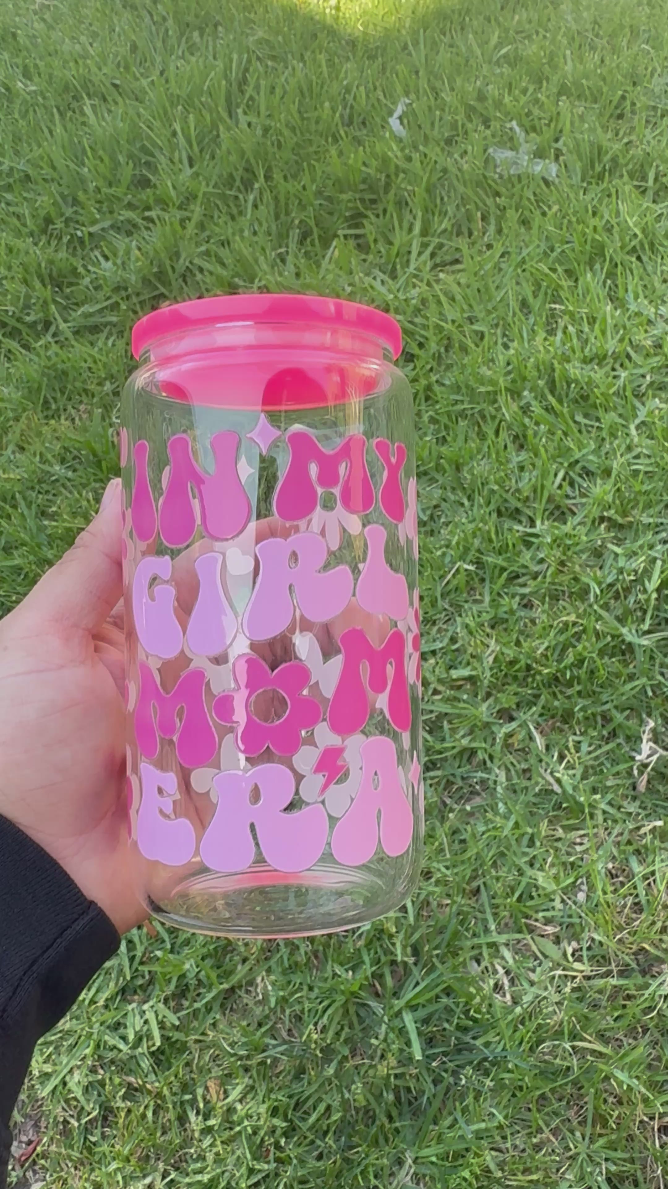 In my girl mom era tumbler